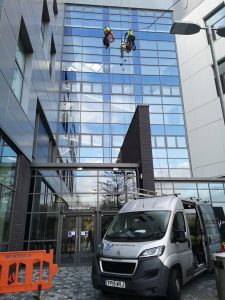 curtain wall glass replacement