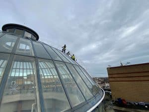 overhead glazing refurbishment