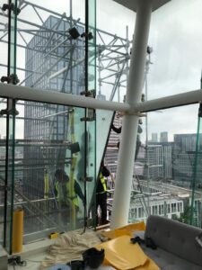 Removal of broken glass